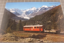 Bernina mit Zug 