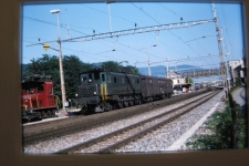 Ae 4/7 in Lausen, 1987