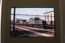 Winterthur mit SBB Krokodilen, ca 1978