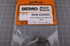 BEMO 5229000 2x Radsatz für Schienenbus