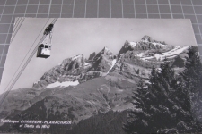 Champéry Planachaux mit Bahn 