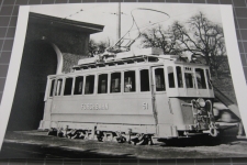 altes Depot Forch mit Zug