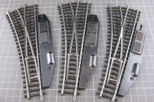 Märklin K-Gleis 3x Handweiche links 