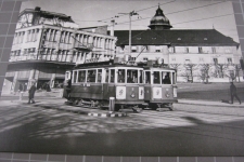 Fribourg place Georges Python avec Tram