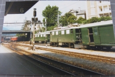 Chur mit RhB Lok