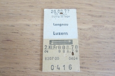 Billett Langnau-Luzern