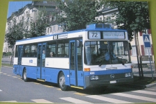 Zürich Mercedes O405 Bus Milchbuck