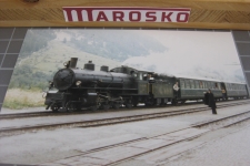 Dampflok G 4/5 108 in Zernez 1979