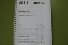 Dienstfahrplan 201.1