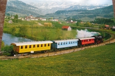 Nesslau Neu St. Johann mit Zug