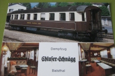 Chluser-Schnägg brauner Wagen