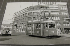 Basel Markthalle mit Tram