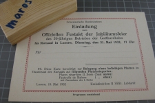 Programm 50 Jahre Gotthardbahn