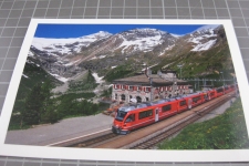 Alp Grüm mit Zug