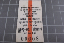 Kartonbillett Schweiz