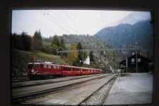 RhB Bahnhof Filisur 1997