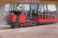 Dampfzug der Monte Generoso Bahn