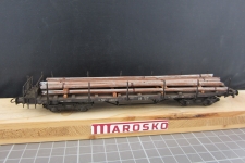 Roco 46490 DB Flachwagen mit Stahlladung