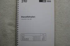 Dienstfahrplan 310