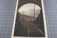 Mesocco mit Bahn 