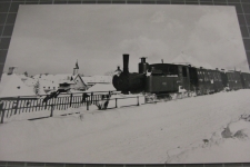 Bei La Chaux-de-Fonds mit Dampfzug 