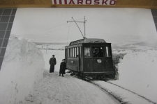 Zwischen Essertines und Gimel mit Tram