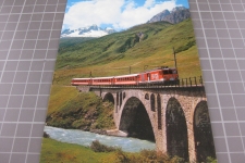 Realp Richlerenbrücke mit Zug 