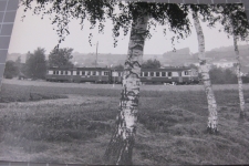 Villmergen Bahnhof mit Zug 