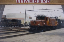 Ge 6/6 I 405 Krokodil in Chur 1973