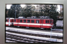 YsteC Triebwagen in Yverdon, 1988