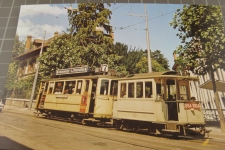 Neuchâtel Avenue de la Gare mit Tram 