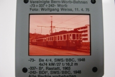 VBW Vereinigte Bern Worb Bahnen
