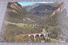 Albulabahn mit Zug 