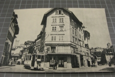 Luzern Pfistergasse mit Tram