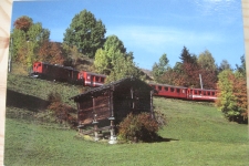 Fiesch mit Zug 