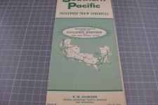 Southern Pacific Passenger Train Schedules