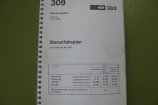 Dienstfahrplan 309