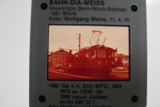 VBW Vereinigte Bern Worb Bahnen