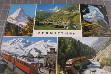 Zermatt mit Zug 
