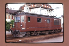 Spiez mit GBS Re 4/4, 1978