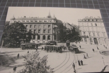 Basel Aeschenplatz mit Tram