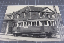 Stansstad Bahnhof mit Zug