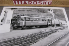 ABe 4/4 32 und 35 in Poschiavo 2003