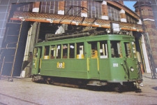 Basel Wiesenplatz mit Tram 