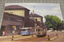 Schaffhausen Bahnhof mit Tram