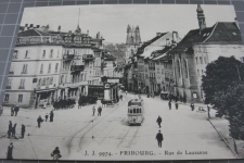 Fribourg mit Tram