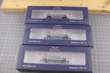 Liliput L260100 3xSBB Schotterwagen Xs 72