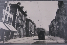 Winterthur Stadthausstrasse mit Tram 