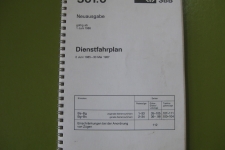 Dienstfahrplan 301.0