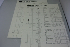 SBB grafischer Fahrplan 302.0 (Teil 1+2)